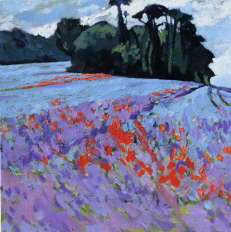 Flax and Poppies, East Kent 