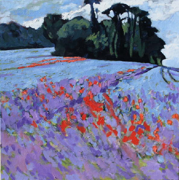 Flax and Poppies, East Kent 