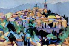 Trevi at Midday - Umbria 